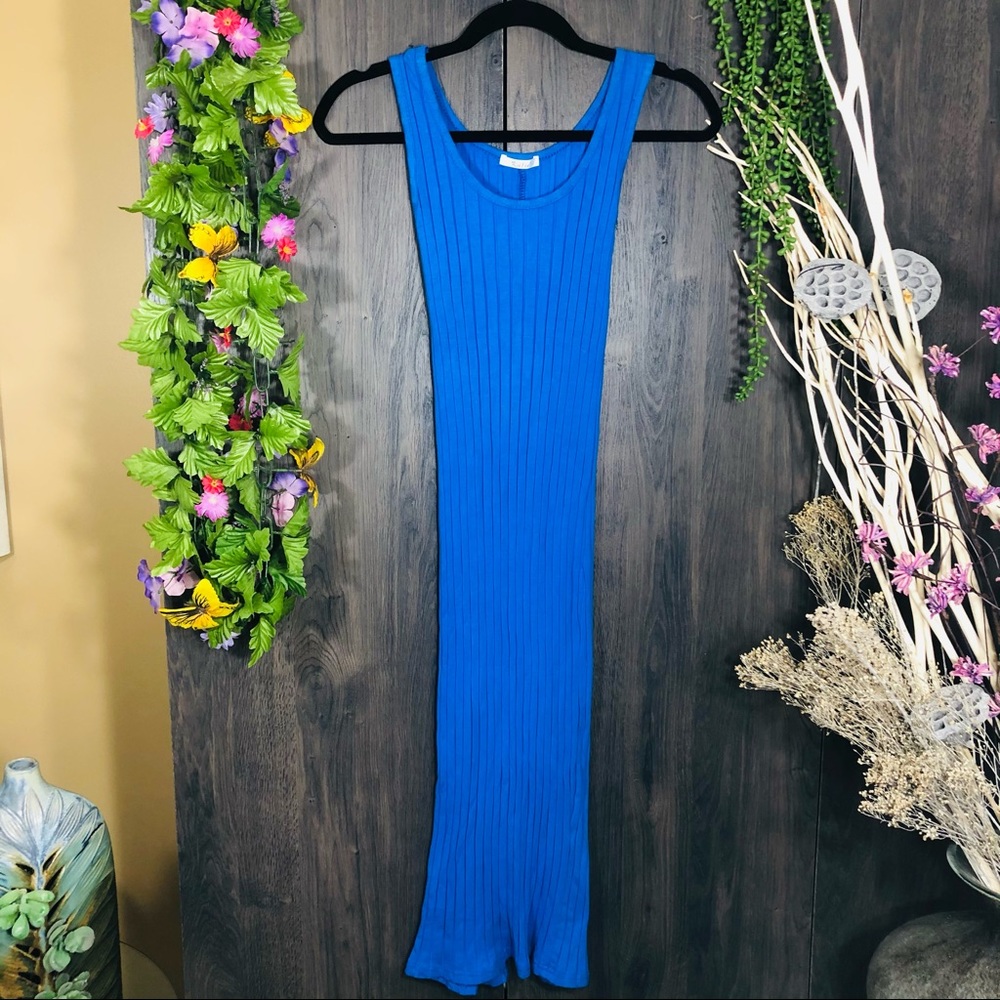 *🌸5/$25🌸Katie Sleeveless Royal Blue Bodycon Dress Medium